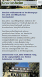 Mobile Screenshot of graviusheim.de
